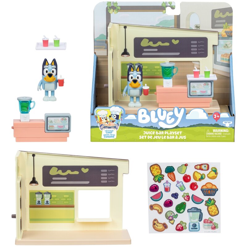 Figurka BLUEY Juice Bar Playset BLU18920