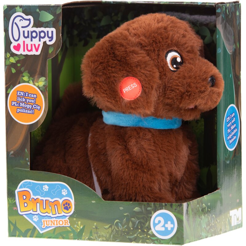 Zabawka interaktywna PUPPY LUV Piesek Junior Bruno DKO0104