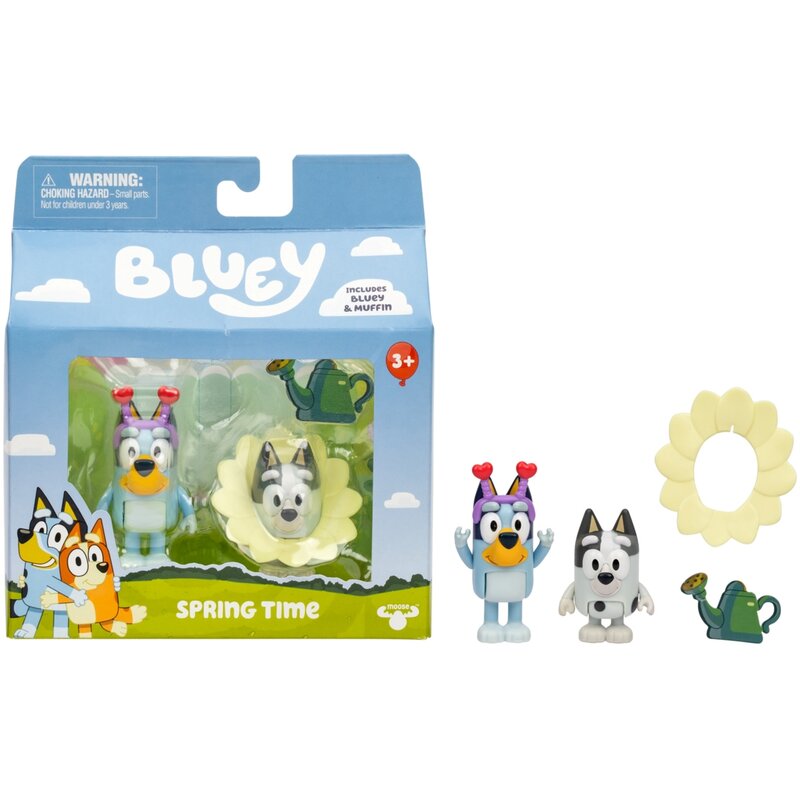 Zestaw figurek BLUEY Wiosna BLU18913
