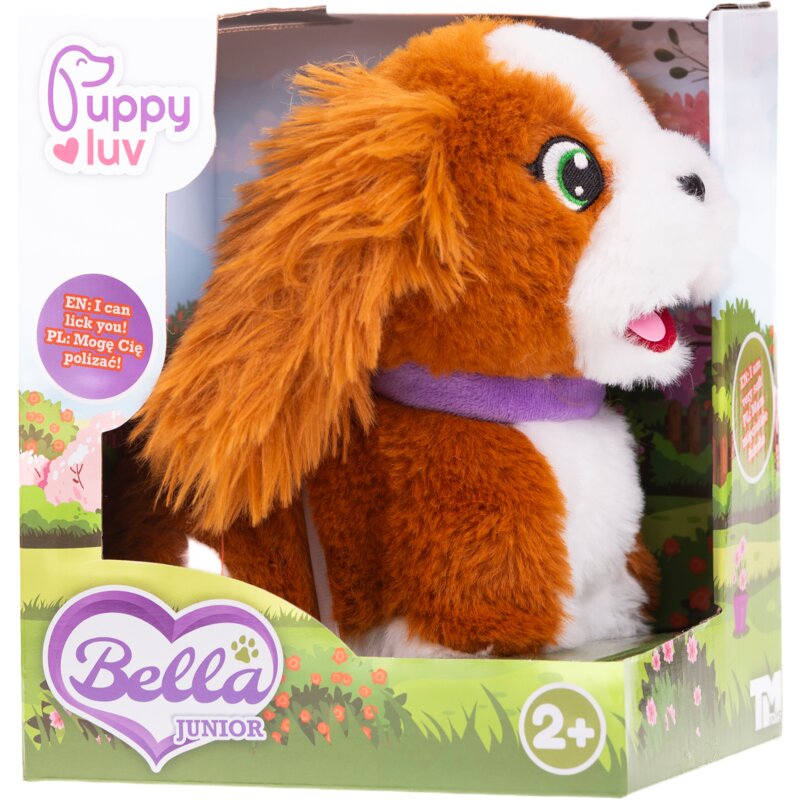 Zabawka interaktywna PUPPY LUV Piesek Junior Bella DKO0106
