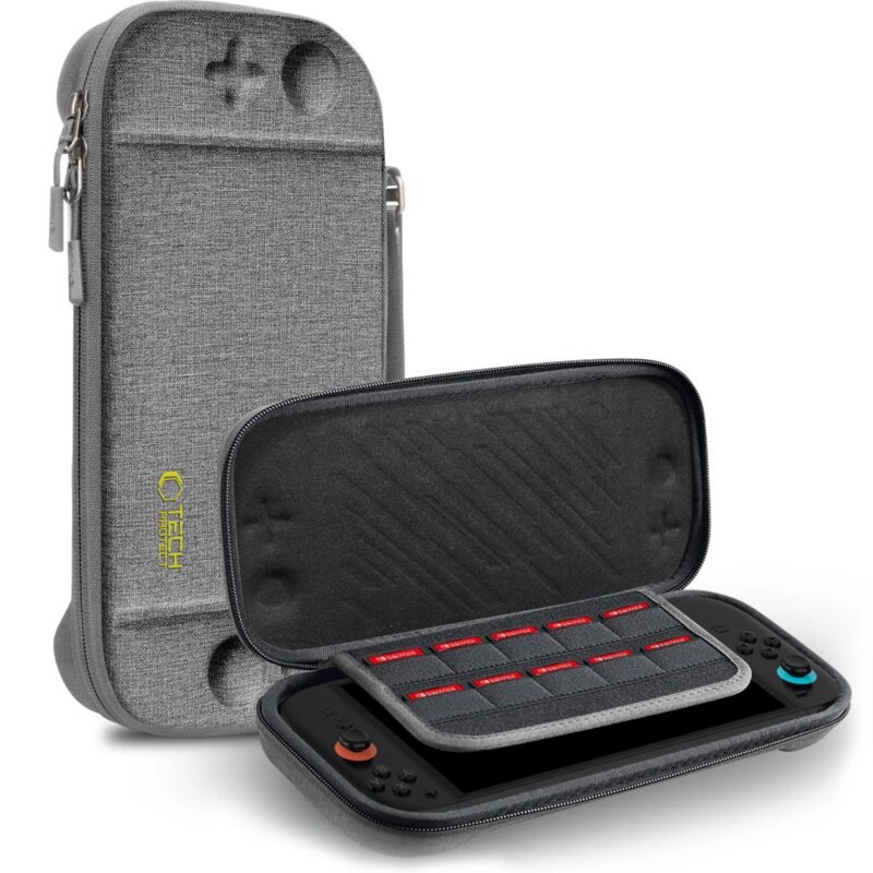 Etui TECH-PROTECT Slim Pouch do Nintendo Switch 2 Grafitowy