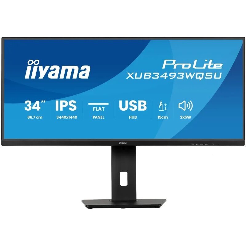 Monitor IIYAMA ProLite XUB3493WQSU-B6 34