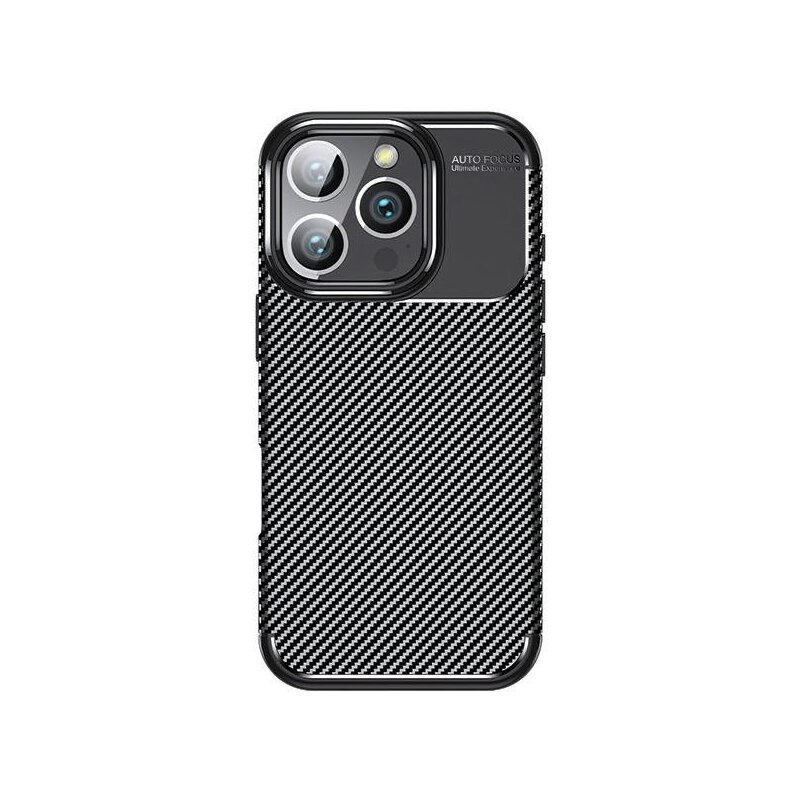Etui BELINE Carbon Armor do Apple iPhone 16 Pro Max Czarny