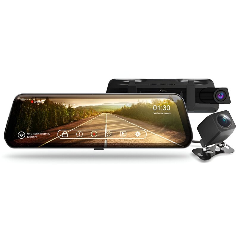 Wideorejestrator XBLITZ Prime WiFi, Kamera tylna