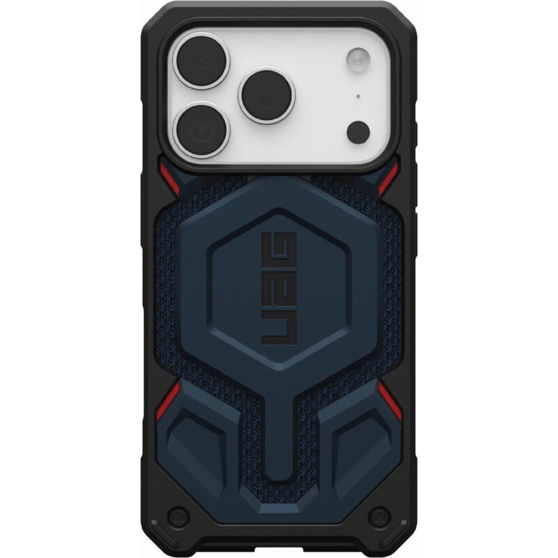 Etui UAG Monarch Pro MagSafe do Apple iPhone 17 Pro Kevlar Granatowy