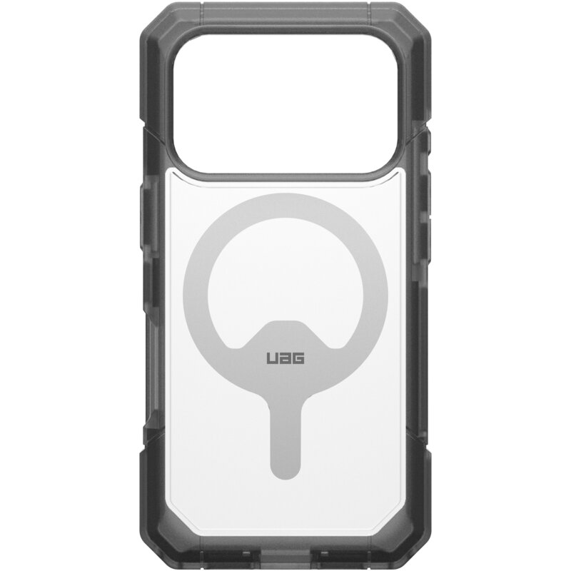 UAG Trooper etui do iPhone 17 Pro MagSafe clear/ash
