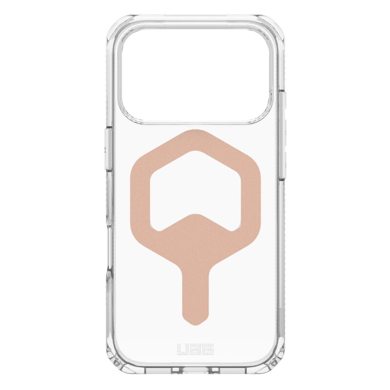 UAG Plyo etui do iPhone 17 Pro MagSafe ice / rose gold