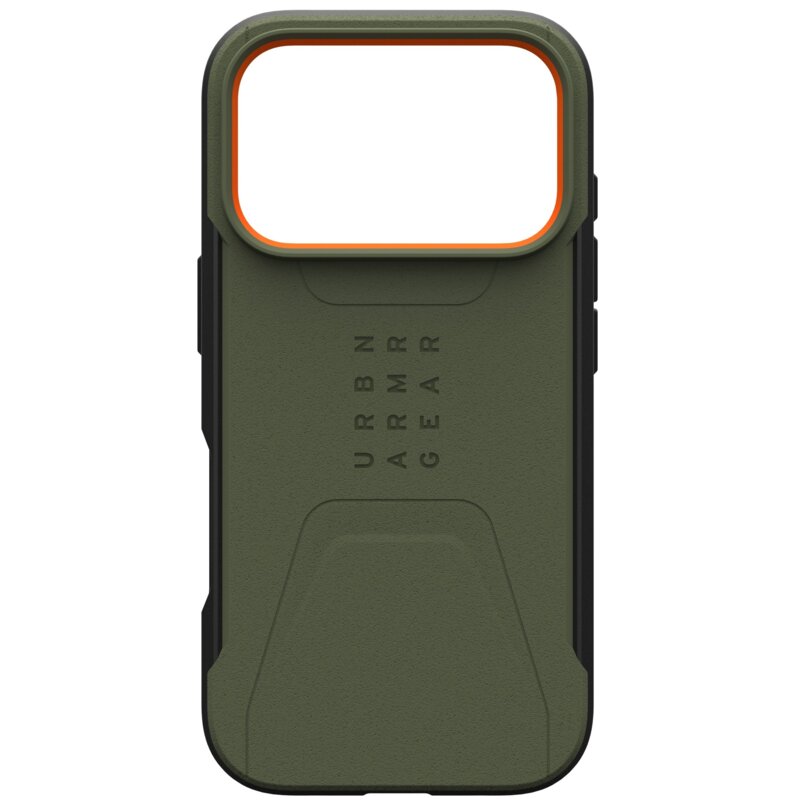 UAG Civilian etui do iPhone 17 Pro MagSafe olive/orange