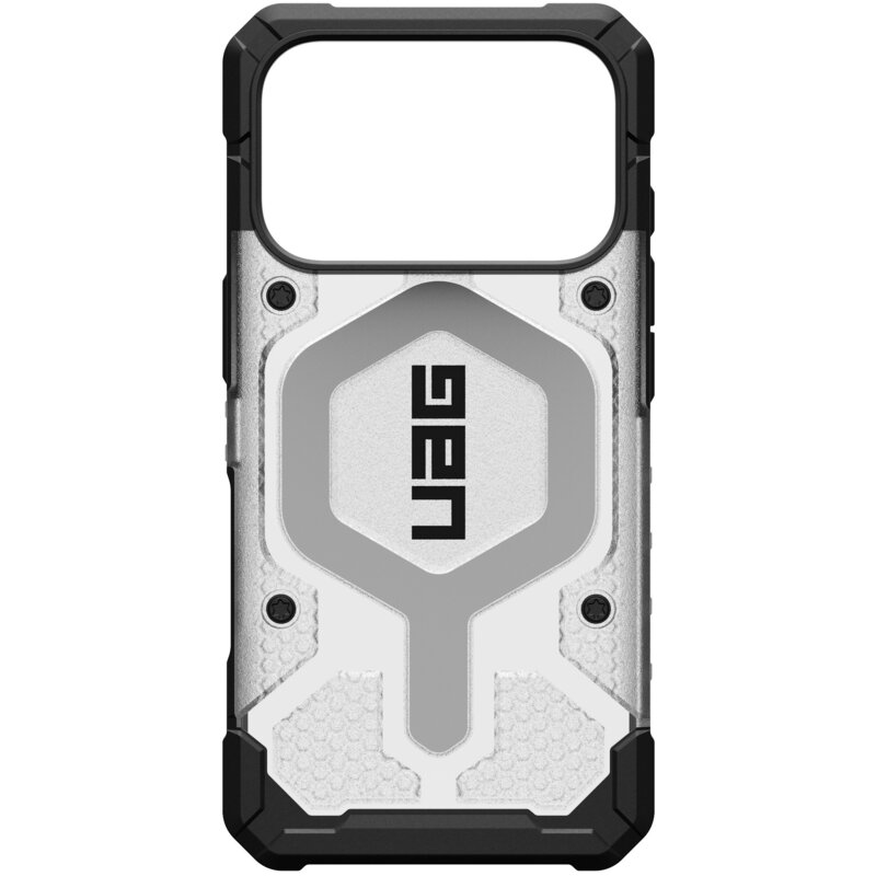 Etui UAG Pathfinder Clear do Apple iPhone 17 Pro Srebrny