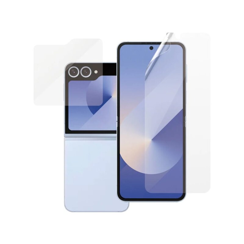 Szkło hartowane PANZERGLASS Ultra-Wide Fit do Samsung Galaxy Z Flip 6 + folia ochronna