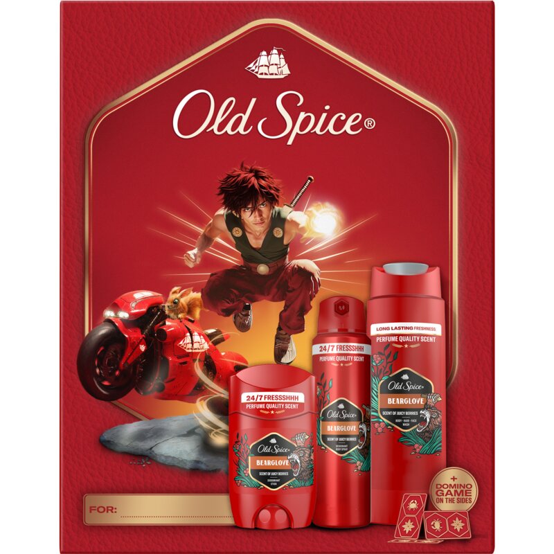 Zestaw świąteczny OLD SPICE Bearglove For The Legend