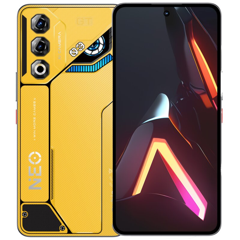 Nubia Neo 3 GT 5G 12/256GB Funkcje AI 6,8" 120Hz 50Mpix Żółty