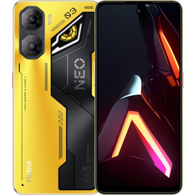 Smartfon NUBIA Neo 3 5G 8/256GB 6.8" 120Hz Złoty