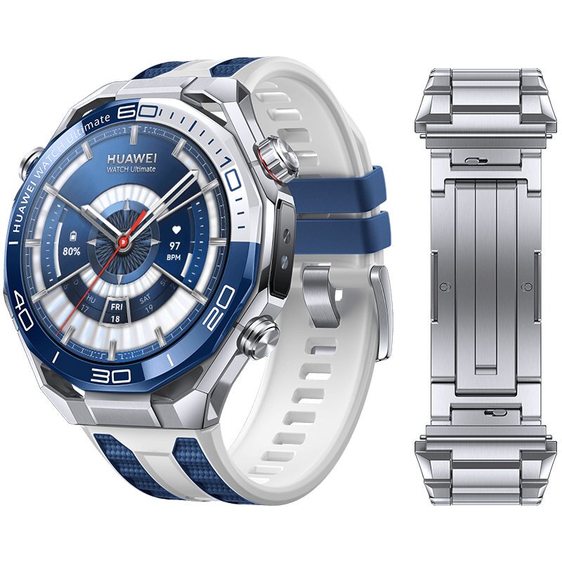 Smartwatch HUAWEI Watch Ultimate 2 Srebrno-niebieski