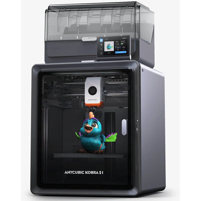 Zestaw Drukarka 3D ANYCUBIC Kobra S1 Combo Wi-Fi + Hotend + Filament PLA Czarny