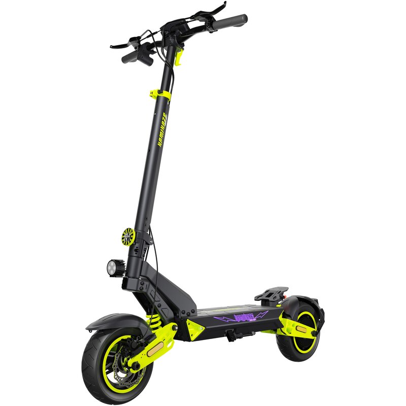 Hulajnoga elektryczna KAMIKAZE K1 Plus Tokyo drift 80km 1000W Amortyzacja 11" Podświetlany podest Czarny