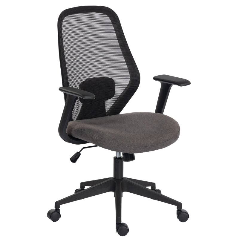 Fotel COBRA Office One HF307GY Szary