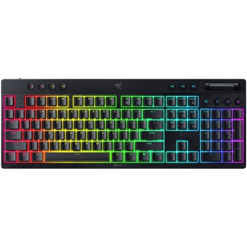 Klawiatura RAZER BlackWidow V4 Low-Profile HyperSpeed Green Switch