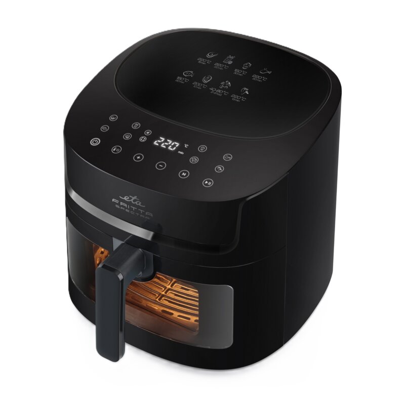 Air Fryer Frytkownica beztłuszczowa ETA Fritta Spectra 616890000 7.2l 8 automatycznych programów