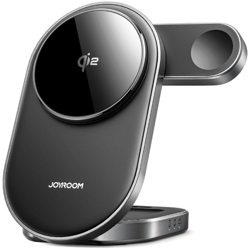 Ładowarka indukcyjna JOYROOM JR-W17 Qi 3w1 Czarny