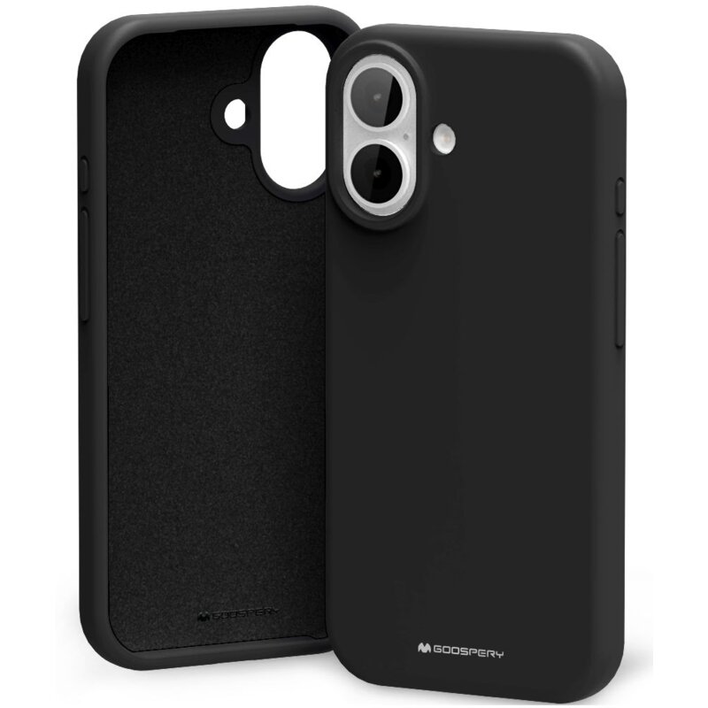 Mercury Silicone do iPhone 17 czarny