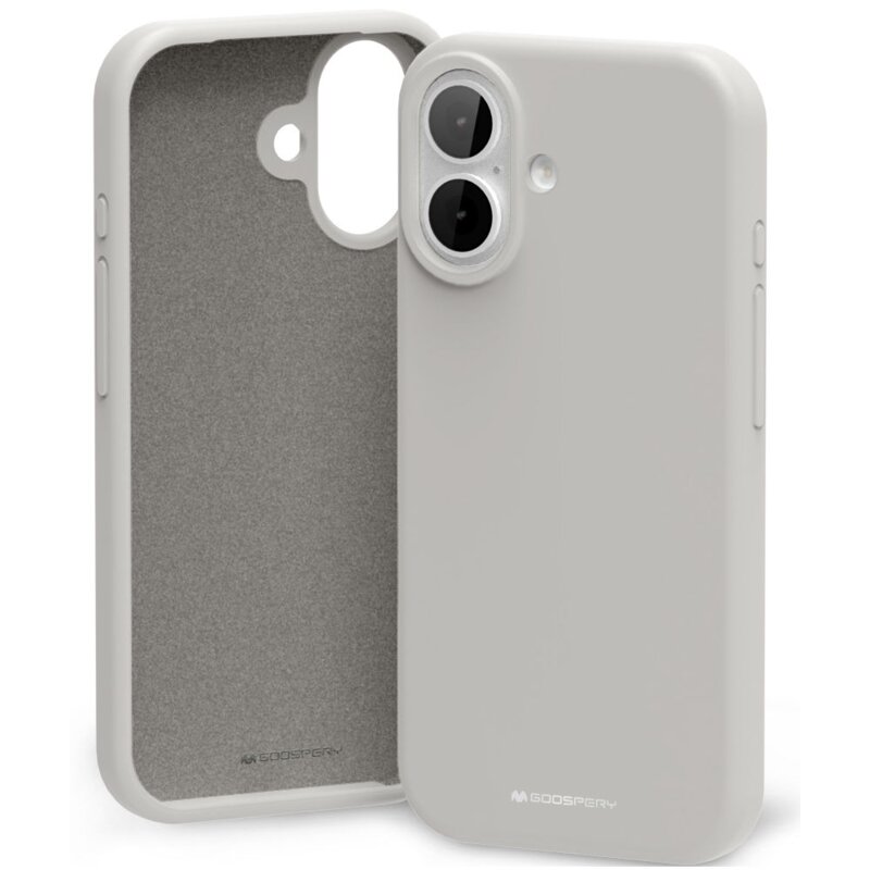 Mercury Silicone do iPhone 17 kamienny