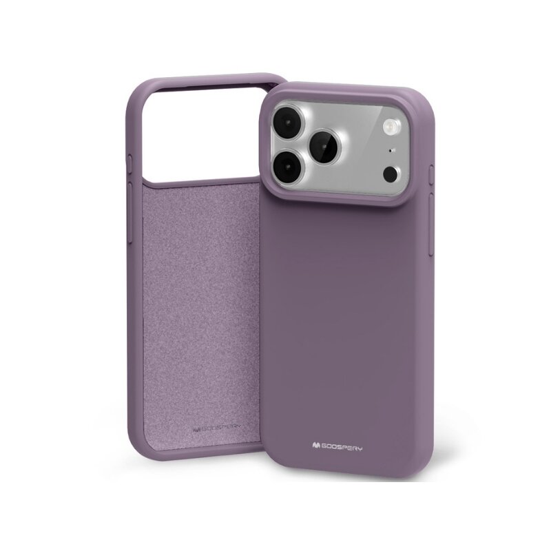 Mercury Silicone do iPhone 17 Pro Max fioletowy