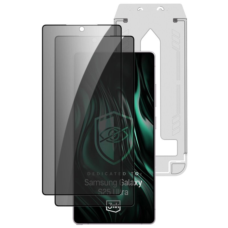 Szkło prywatyzujące 3MK Hardy Privzone do Samsung Galaxy S25 Ultra