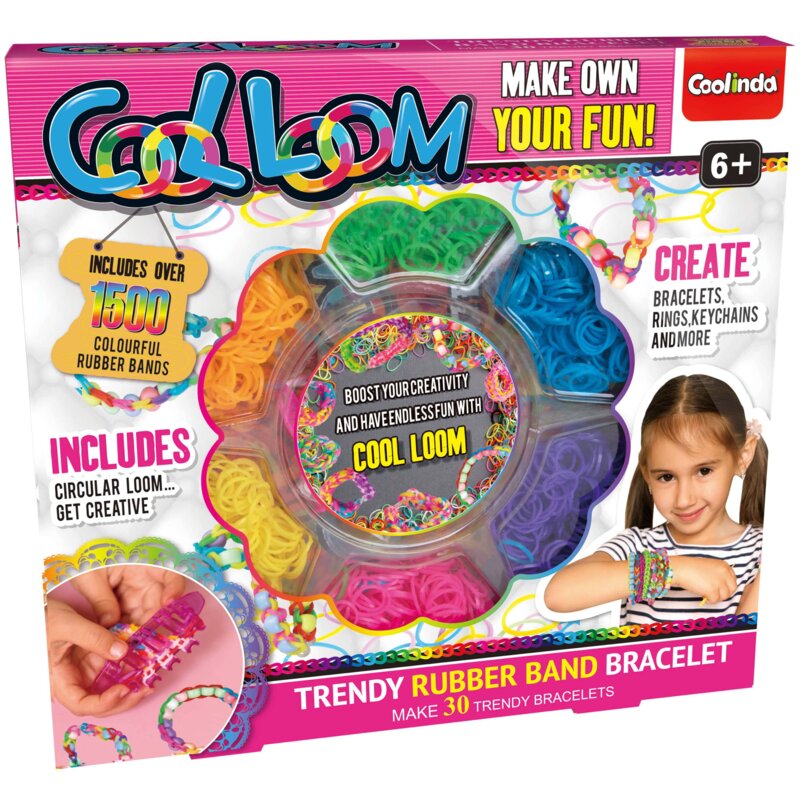 Zestaw kreatywny Cool Loom Trendy Bracelet 022-PAU0006