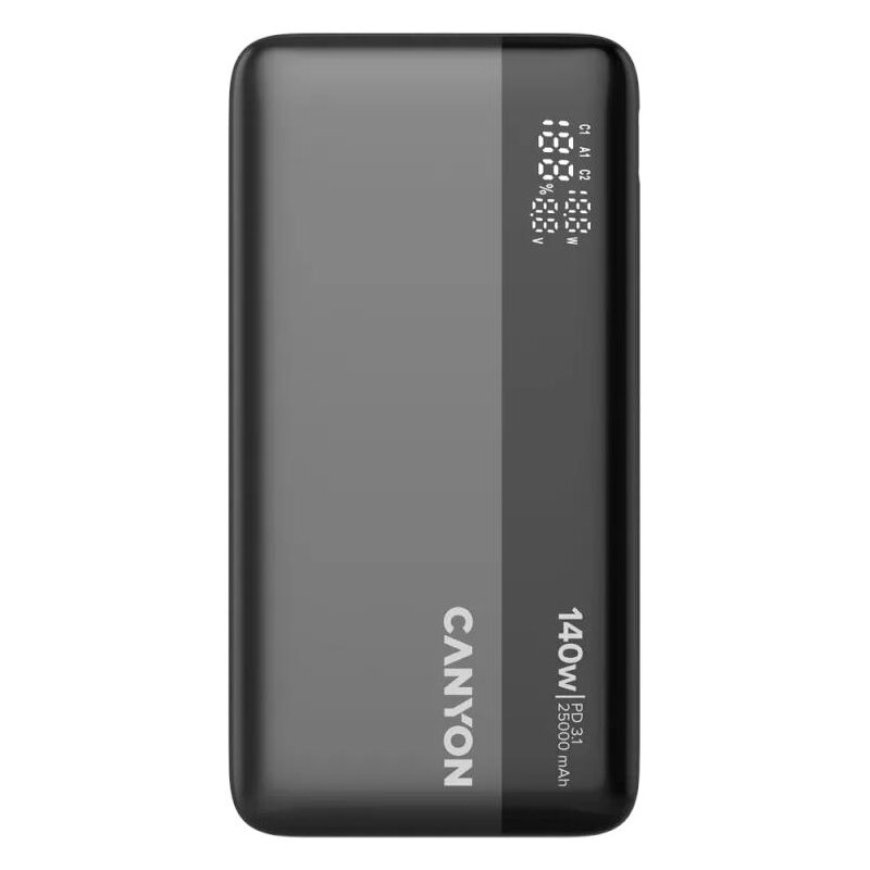 Powerbank CANYON OnPower 240 PB-240 25000 mAh 140W Ciemnoszary
