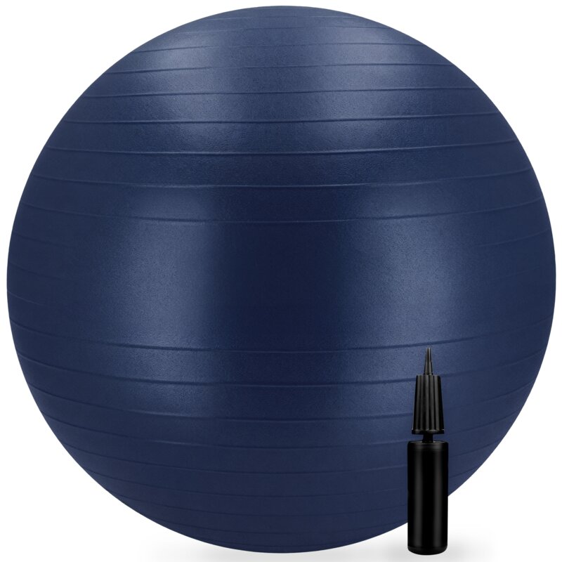 Piłka gimnastyczna SPOKEY Fitball Niebieski (55 cm)