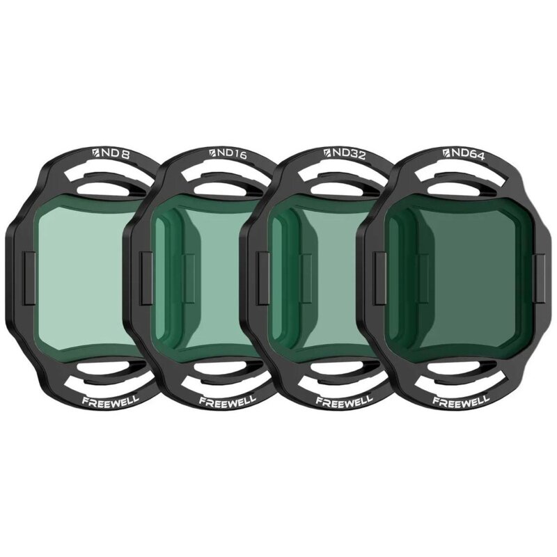 Zestaw filtrów FREEWELL ND8/16/32/64 do DJI O4 Air Unit Pro