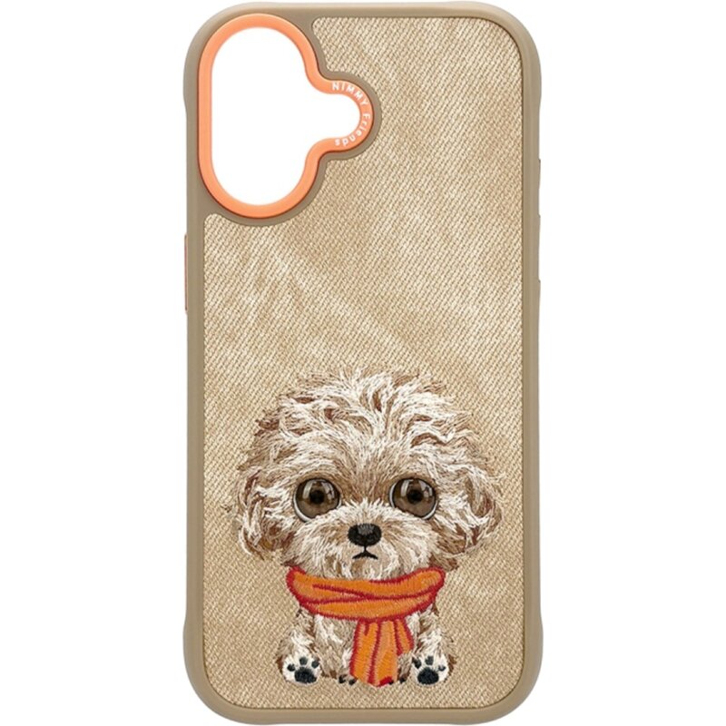 Nimmy Big Eyed Pet 2.0 Dog do iPhone 17 Beżowy