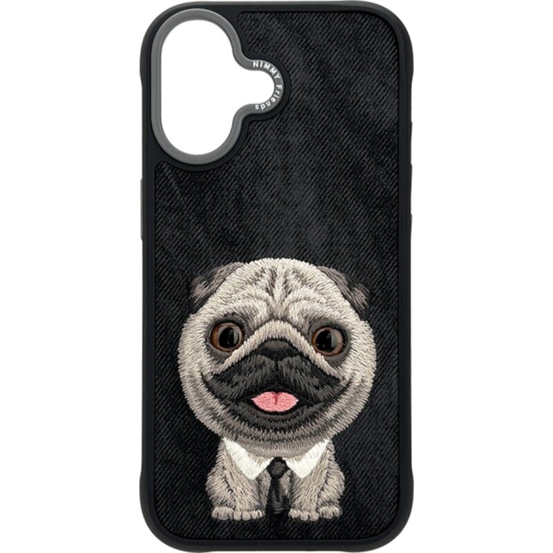 Etui NIMMY Big Eyed Pet 2.0 Dog do Apple iPhone 17 Czarny