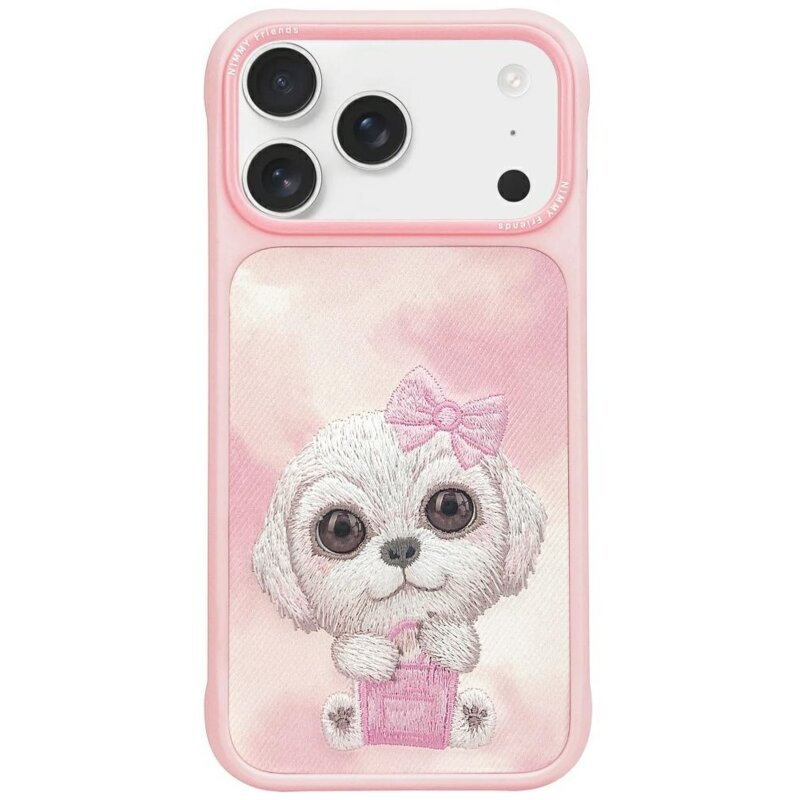 Nimmy Big Eyed Pet 2.0 Dog do iPhone 17 Różowy