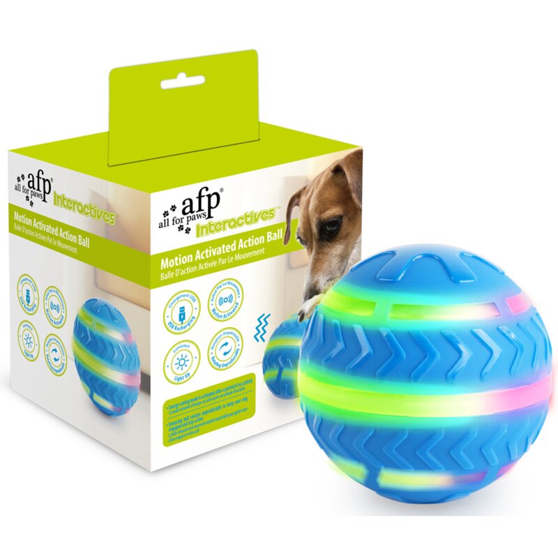 Zabawka ALL FOR PAWS Motion Activated Action Ball