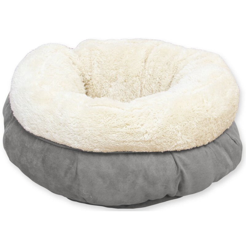 Legowisko ALL FOR PAWS Donut Bed Szary S 45 x 45 x 20 cm