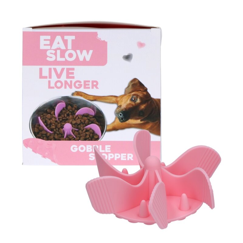 Wkład do miski EAT SLOW LIVE LONGER EATS065P Różowy