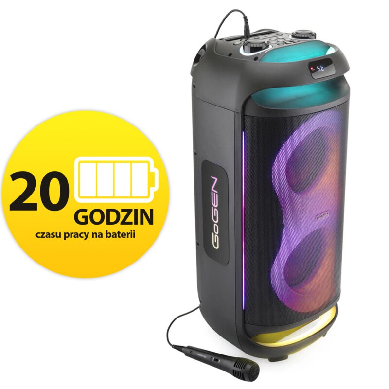 Power Audio GOGEN BPS696 Mikrofon Karaoke