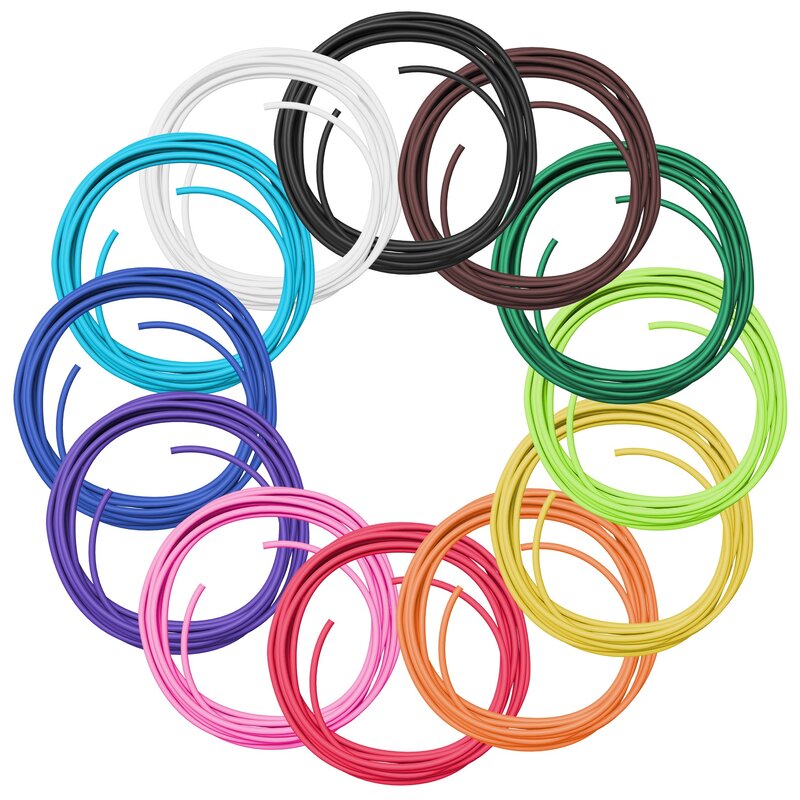 Filament LAMAX ArtKid1, Średnica 1.75 mm, Waga 0.01 kg (12 szt.)
