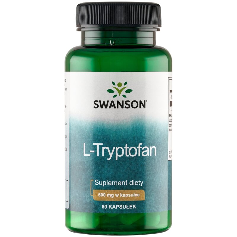 Aminokwasy SWANSON L-tryptofan (60 kapsułek)