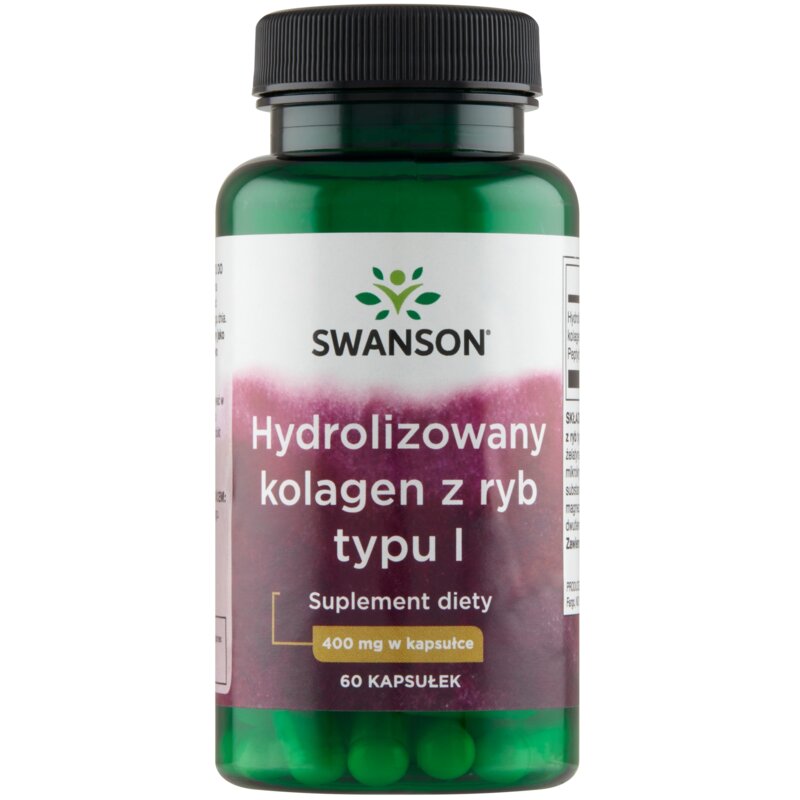 Kolagen SWANSON Hydrolizowany (60 kapsułek)