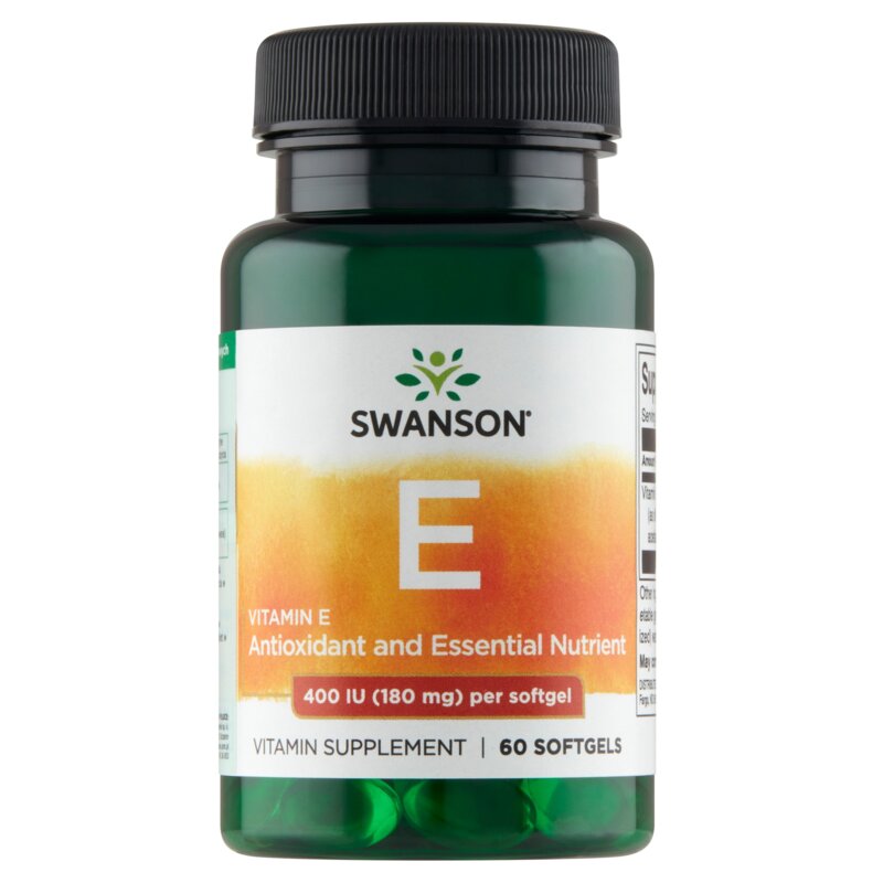 Witamina E SWANSON 400 j.m. (60 kapsułek)