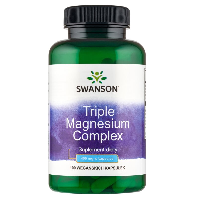 Magnez SWANSON Triple Magnesium Complex (100 kapsułek)