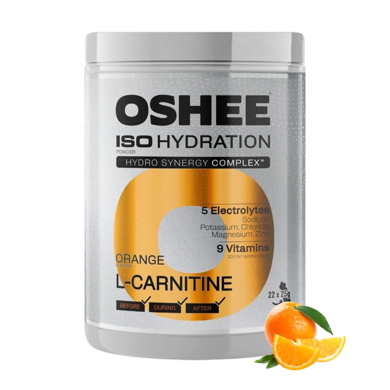 Izotonik OSHEE Iso Hydration Pomarańczowy (550 g)