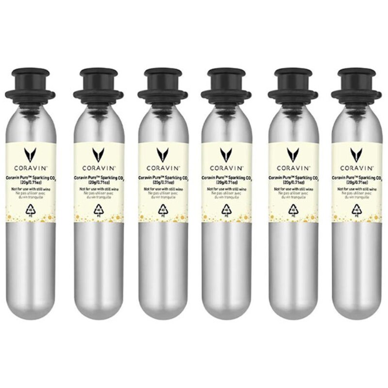 Kapsułka CORAVIN Pure Sparkling 6 szt.