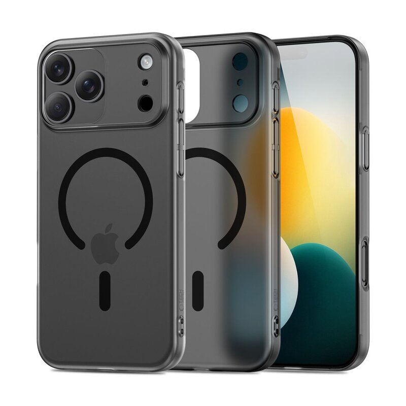 Etui TECH-PROTECT MagSlim MagSafe do Apple iPhone 17 Pro Max Czarny Mat