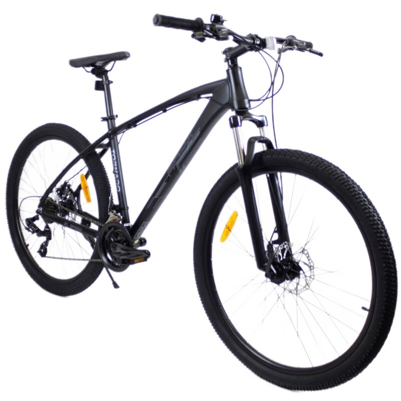 Rower górski MTB SIROX Tornado M18 27.5 cale Czarno-szary