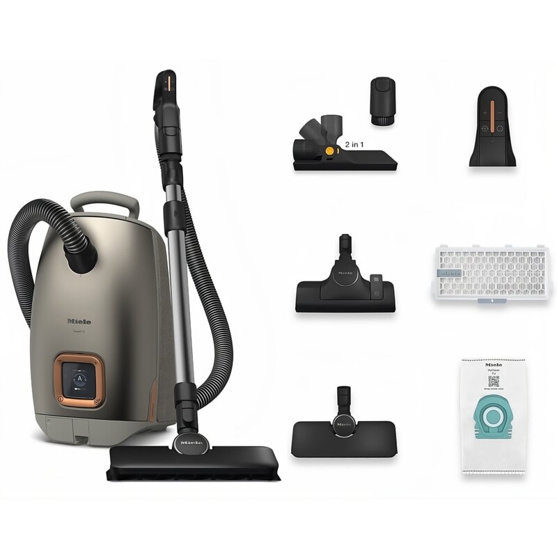 Miele Guard L1 Comfort 890W Ssawka podłogowa Ssawko-szczotka z miękkim włosiem