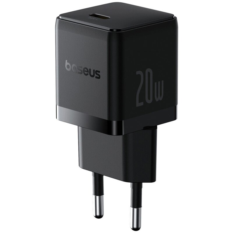 Ładowarka sieciowa BASEUS Palm 20W Czarny ładowarka sieciowa USB-C